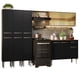 thumbnail image 1 of Cocina Integral 261cm Marrón/Negro Emilly Madesa 05, 1 of 5