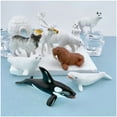 thumbnail image 5 of Safari Ltd. Arctic TOOB - Figurines: Harp Seal, Husky, Caribou, Rabbit, Killer Whale, Walrus, Fox, Beluga Whale, Igloo, Polar Bear - Educational Toy Figures For Boys, Girls & Kids Ages 3+, 5 of 7