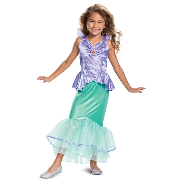 Little Mermaid Girls Ariel Classic Costume