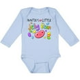 thumbnail image 3 of Inktastic Aunties Little Jellybean Cute Easter Candy Boys or Girls Long Sleeve Baby Bodysuit, 3 of 5