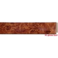 thumbnail image 2 of Picture Frame Moulding (Wood) 100Ft Bundle - Veneer Honey Pecan Finish - 1.625" Width - 3/8" Rabbet, 2 of 2