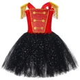 thumbnail image 3 of Disfraz de maestro de ceremonias de circo con purpurina para niños, vestidos de fiesta para carnaval, festival, soldado cascanueces, vestido de tutú para cosplay, ropa elegante para niñas, 3 of 5