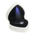 thumbnail image 2 of Autorización：Caja de regalo de joyería LED Caja de pulsera de collar de terciopelo elegante Caja de pulsera con luz LED para exhibición de joyería Compromiso de boda Día de San Valentín Adepaton 2035268-1, 2 of 8