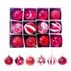 thumbnail image 1 of 12 Uds bolas de Navidad adornos para árbol de Navidad adornos navideños decoración navideña para la noche de Navidad y carnaval, 1 of 7
