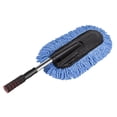 thumbnail image 4 of jinwen Microfiber Car Duster with Extendable Handle Washing Dirt Dust Clean Brush Blue, 4 of 9