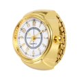 thumbnail image 5 of Xinyolin Round Dial Arabic Numerals Analog Quartz Finger Ring Watch Unisex Gift, 5 of 6