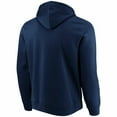 thumbnail image 2 of Wrigley Field Navy Zip-Up Hooded Sweatshirt by ThirtyFive55, 2 of 3