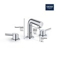 thumbnail image 3 of Grohe 20572EN1 Robinet de Salle de Bain à Large Diffusion, Nickel Brossé, 3 of 5