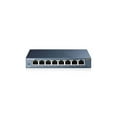 thumbnail image 3 of TP-LINK TL-SG108E 8-Port Gigabit Easy Smart Switch, 8 10/100/1000Mbps RJ45 ports, MTU/Port/Tag-based VLAN, QoS, IGMP Snooping, 3 of 4