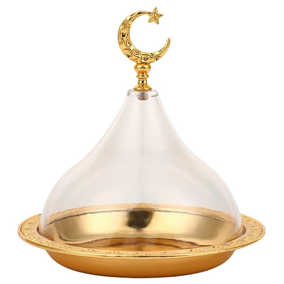 KAKOWELY 1 juego de plato de postre, plato para pastel, cubierta protectora, cubierta para alimentos y bandeja para exhibición de pasteles