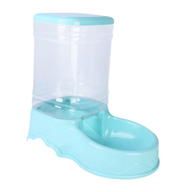 Dispensador de agua y comida para mascotas Salvador 3.5 litros Azul