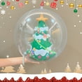 thumbnail image 7 of kladzum Christmas Ornaments Ball Inflatable Christmas Balls for Christmas Party, Festive Decorations, Thickened Transparent PVC Toy Balls, Exquisite Christmas Decorations, 7 of 7