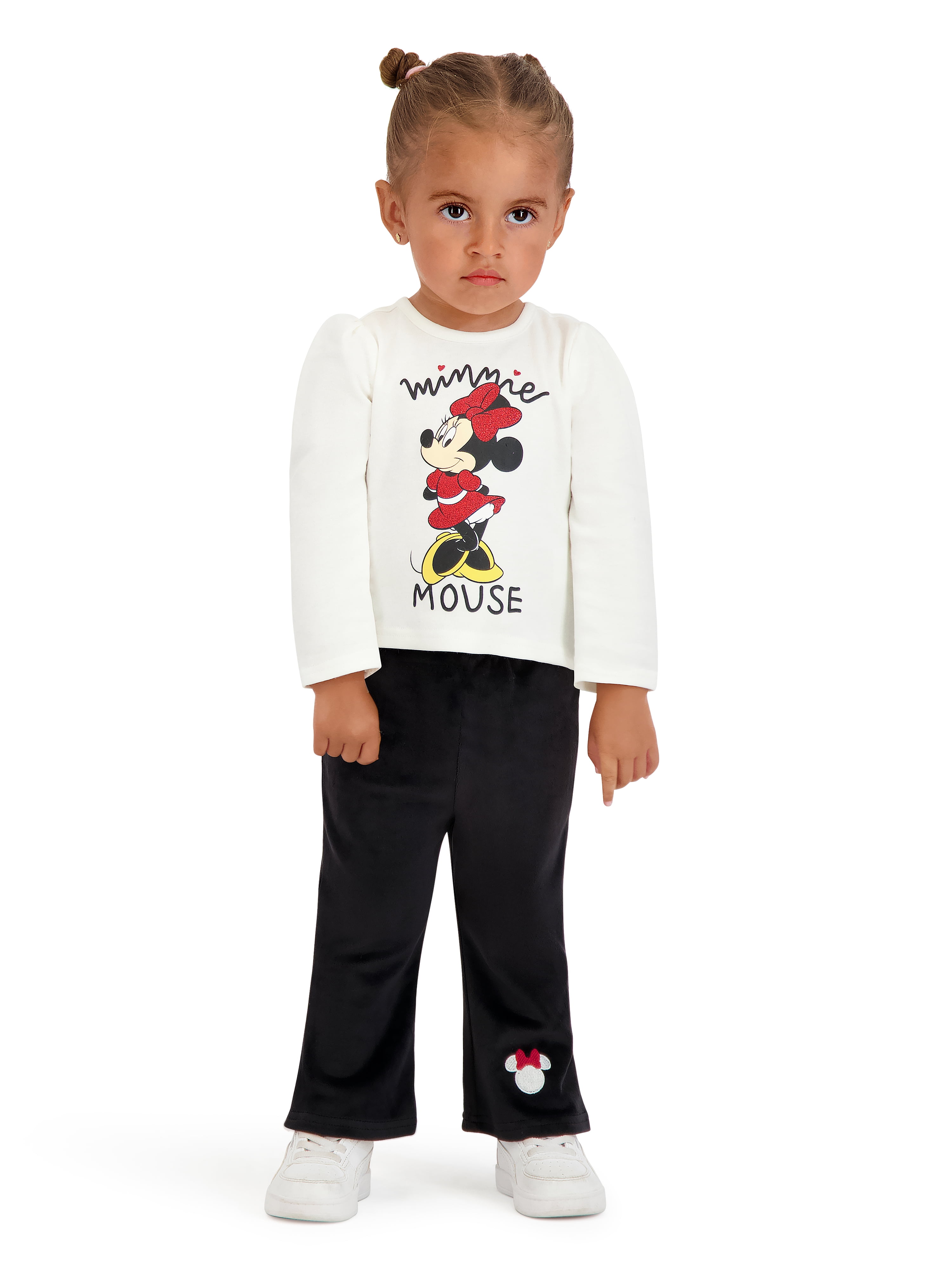 Minnie Mouse Baby Girl 3 Piece Jacket Set, Sizes 0-24 Months