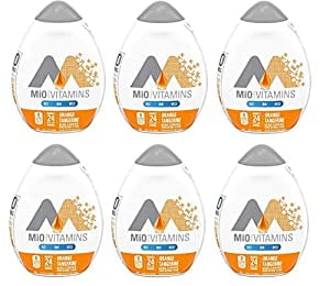 Mio Water Enhancement Liquid Orange Tangerine (Pack of 6)
