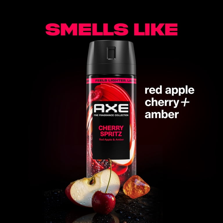 AXE Fine Fragrance Collection Body Spray 72 Hour Freshness Cherry