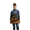 thumbnail image 2 of Men's Women's Sweater Jacket Full Zip Fleece Elk Wildlife Sweatshirt Wildkind, 2 of 7