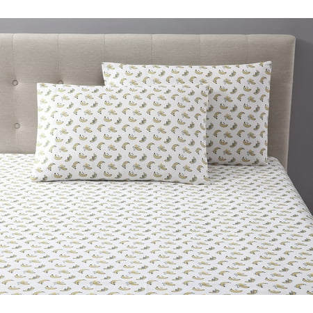 Oh Hello, Bed Sheet Set, Bananas, 2 Pc. Set, Twin