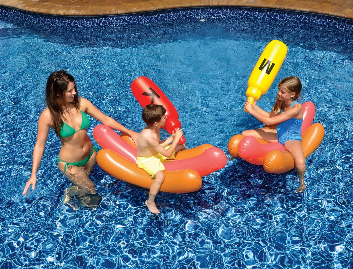 walmart inflatable pool toys