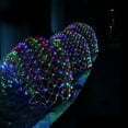 thumbnail image 4 of LED Net Lights Outdoor Mesh Lights, 8 Modes 192 Led 9.8ft x 6.5ft Christmas Net Lights for Bedroom Christmas Trees Bushes Wedding Garden Outdoor, 4 of 6