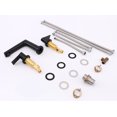 thumbnail image 4 of YZZY Widespread Bathroom Sink Faucet 3 Holes Black Lavatory Vanity Sink Faucet 2 Lever Handle Bathroom Basin Faucet, 4 of 5