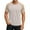 Beige #045, variant on Godokuleh Mens Casual Slim Fit T Shirts Raglan Short Sleeve Crewneck Baseball Tees Color Block Workout Fashion Shirt Beige M