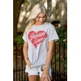 thumbnail image 4 of Jesus Christ Love Christian God Cross Women's Graphic T Shirt Tees Brisco Brands L, 4 of 6