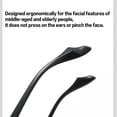 thumbnail image 7 of Frameless Glasses with Blue Light Blocking - HD Clear Lenses & Sparkling Diamond-Cut Edges,Fashion Metal Temples, 7 of 7