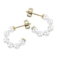 thumbnail image 3 of Pearl Earrings Hoop, Stylish Fashion Accessories for Women, Elegant Design, 3 of 3