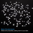 thumbnail image 3 of 4.5mm Transparent Acrylic Crystals Diamonds for Wedding Table Vase Fillers, Silver Clear AB 5000Pieces, 3 of 6