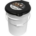 thumbnail image 3 of ASR Outdoor Portable Toilet Seat with Lid Compatible with 5 Gallon Bucket, Black, 3 of 9