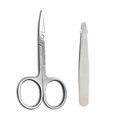 thumbnail image 1 of Eyebrow Scissors Multiuse Makeup Scissors Nose Scissors with Eyebrow Tweezers, 1 of 8