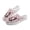 Butterfly Floral Print, variant on Blue Skeleton Print Breathable Mesh Slip On Clogs - Comfortable Lightweight Summer Unisex Walking Shoes