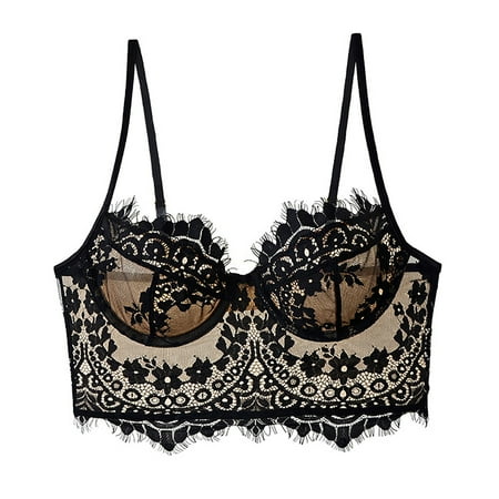 

Women s Bra Leisure Ultra Thin Lace Lingerie Invisibile With Eyelashes Spring Summer Fashion Bras For Women
