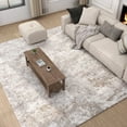 thumbnail image 5 of Area Rugs 5'x7' Washable Non-Slip rug tape hardwood floor no damage Floral Vintage Distress Print Pattern Medallion vintage rug indoor outdoor rugs Carpet for Living Room Bedroom Dining Room Colorful, 5 of 9
