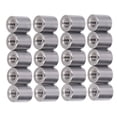thumbnail image 4 of Round Coupling Nuts, 20PCS Glossy Finish Thread Rod Connector Nut 304 Stainless Steel  For Attaching Studs Screws, 4 of 8