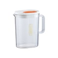 thumbnail image 1 of 2L Plastic Pitcher with Lid - BPA-Free Beverage Dispenser, 1 of 6
