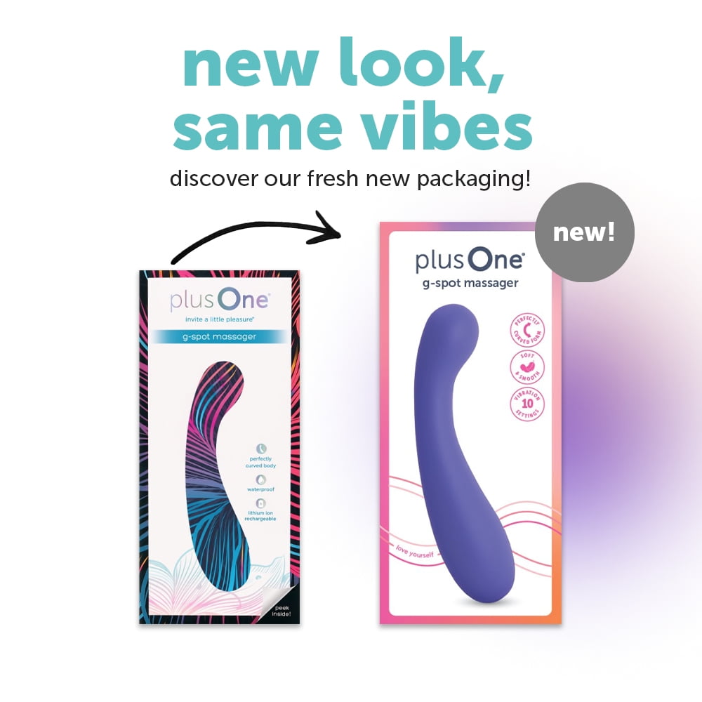 plusOne Vibrating G-Spot Soft Touch Massager