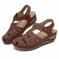 thumbnail image 1 of Verano mujer tobillo correa Casual al aire libre hueco cuña zapatos sandalias Wmkox8yii  sa636, 1 of 6