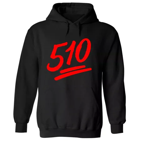 516 Area Code Hoodie Sweatshirt. 100 percent points emoji East Bay Area Oakland