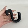 thumbnail image 4 of Wisewang 4piece Wheelchair Golf Boat Truck Car Umbrella Holder Clip Hook For Seat Stroller Car Umbrella Hook Black Double Hook 4pcs, 4 of 6