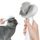 thumbnail image 1 of Cat Brush with Release Button, Cat Grooming Brush for Long or Short Haired Cats, 1 of 5