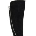 thumbnail image 3 of Journee Collection Women's Kerin Wide Calf Knee High Boot Black Size 7.5M, 3 of 3