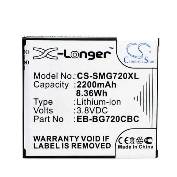 2200mAh EB-BG720CBC EB-BG720CBK Battery for Samsung SM-G7202 Galaxy Grand 3 SM-G7202D SM-G720AX SM-G720N0 Galaxy Grand 3 Duos SM