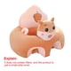 thumbnail image 2 of Asiento de bebé de dibujos animados sofá transpirable sin relleno silla de brazo de bebé para niños pequeños suministros, 2 of 8