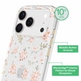 thumbnail image 3 of onn Pink Floral with Gems Phone Case for iPhone 17 Pro, 3 of 6
