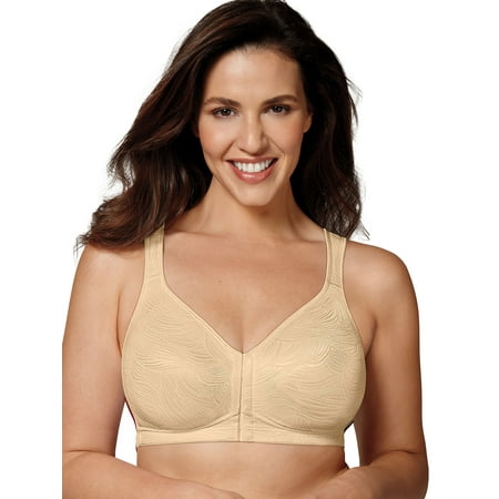 

Playtex 18 Hour E525 Posture Boost Wirefree Bra Light Beige 42D Women s
