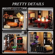 Addas Family Building Block Sets Gothic Haunted House Halloween Christmas sets for Home Decor