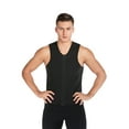 thumbnail image 6 of KingShop Men Slimming Neoprene Vest Waist Trainer Vest Neoprene Corset Body Shaper Zipper Sauna Sweat Tank Top Workout Shirt for Weight Loss, 6 of 7