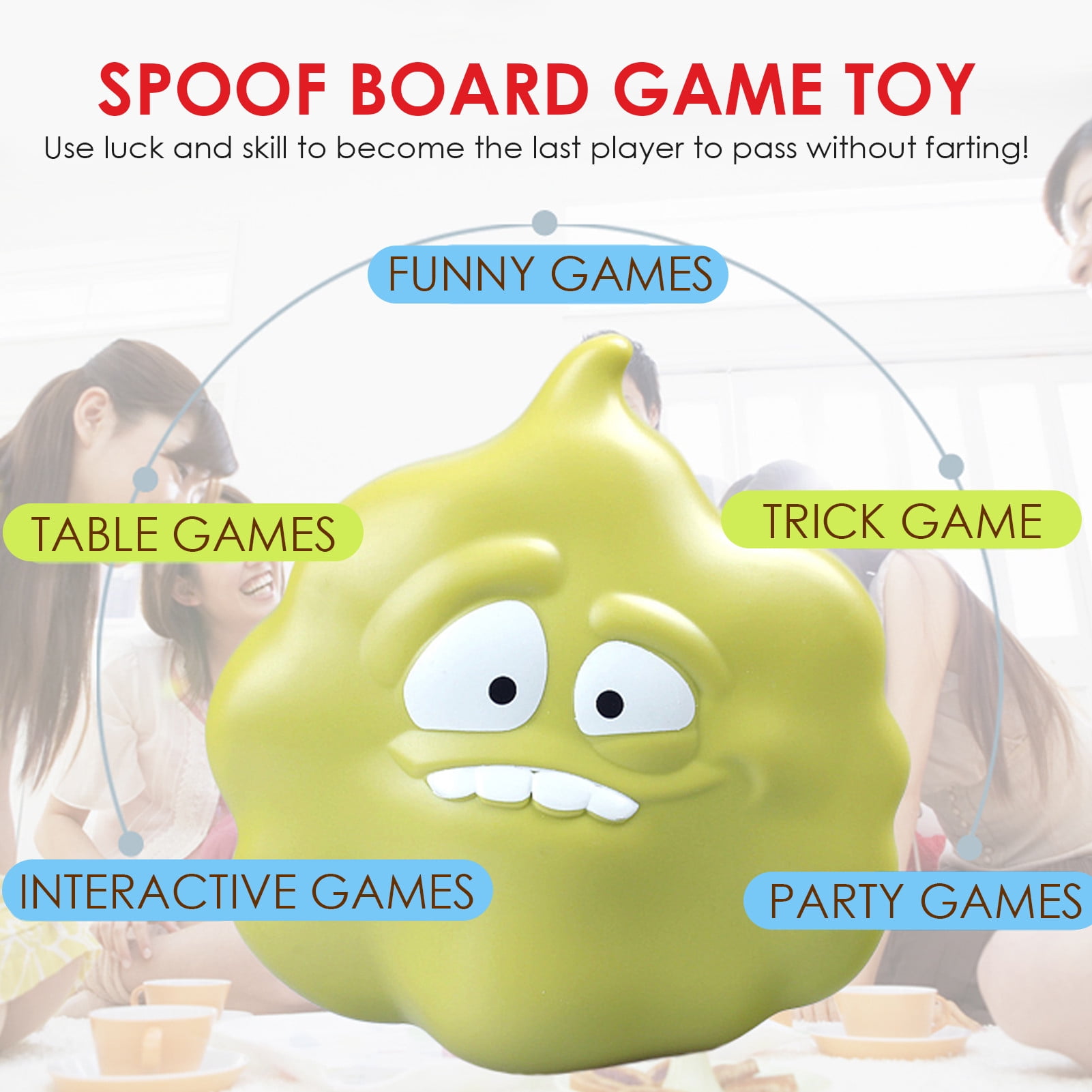 Gas Out Game Party Funny Trick Spoof Board Game Innvoative Toy