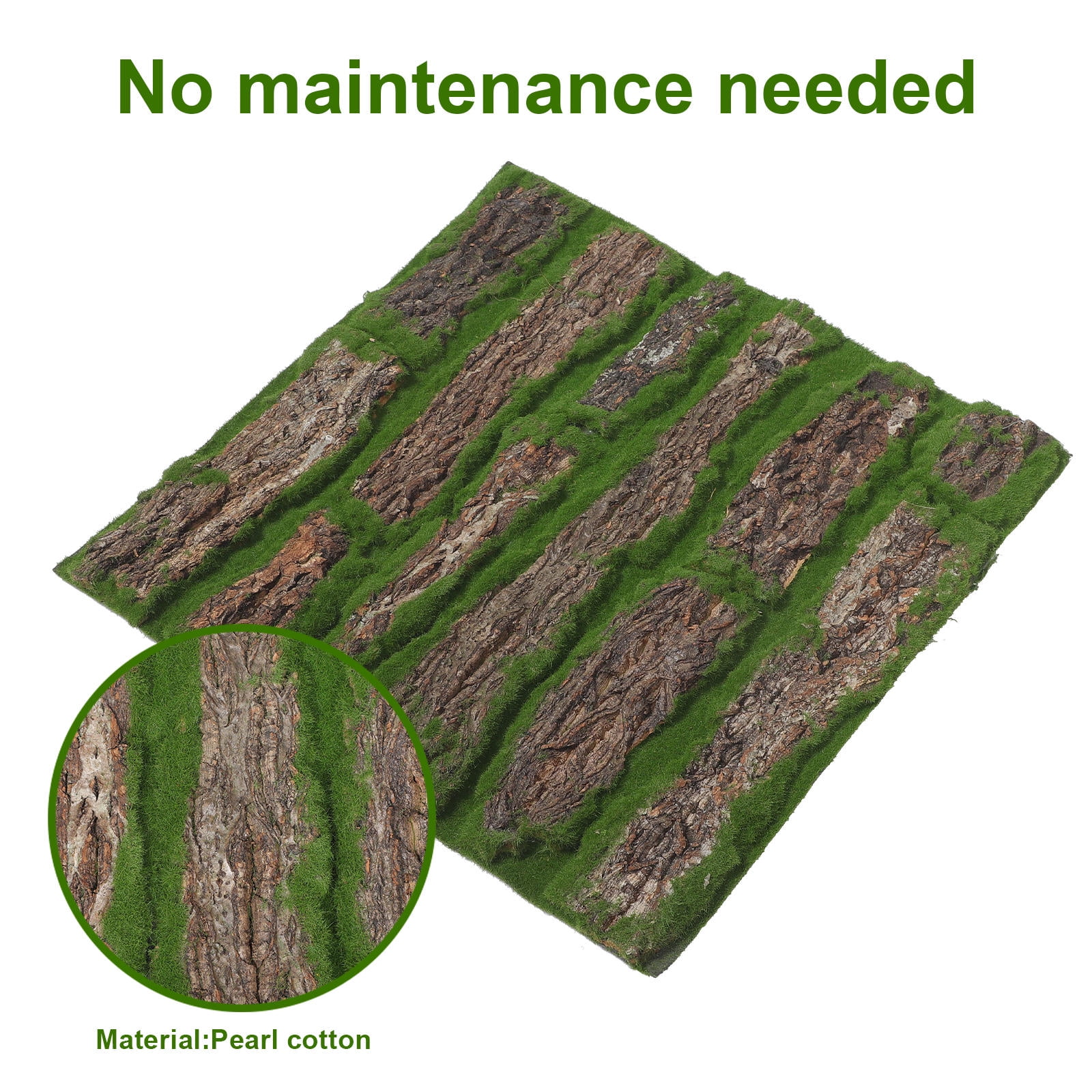 FUTUREORYY Mini Garden Artificial Moss Fake Moss Mat Silk Cotton 1Pcs for Shopping Mall
